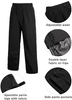Men's Raincoat Waterproof and Rainproof Lightweight Breathable Rainproof Jacket Trousers 2-piece Raincoat Set