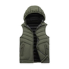 Custom 100% Nylon Warm Men Waistcoat Fashion Classic Winter Vest Padded Vest for Men