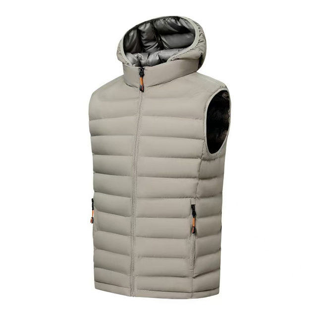 Winter Vest Padded Vest Fashion Classic 100% Nylon Warm Men Waistcoat for Men