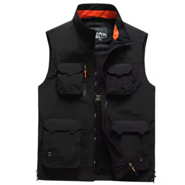 Best Selling Multi-pocket Outdoor Photography Casual Men's Waistcoat Fishing Vest Jacket