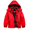 Winter Children Outdoor Jacket OEM Custom Logo Boys Snowboard Jackets Warm Snowsuit Jacket for Sports