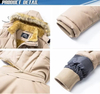 Custom Fashion Men's Winter Parka Down Jacket With Hood Waterproof Windproof Thickened Parka Ski Coat