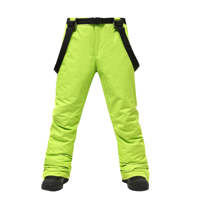 2025 Custom Ski Snowboarding Pants Waterproof Warm Wool Lined Ski Hiking Pants
