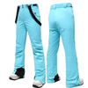 2025 Custom Women Ski Snowboarding Pants Waterproof Warm Wool Lined Ski Hiking Pants