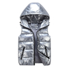 Kid's Hooded Vest Winter Padded Jacket for Boys' and Girls' Coat