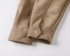 Hot Sale Customized Fake Suede Jacket With Thick Zipper and Big Pockets Is a Hot Seller of Cargo Trucker Coats