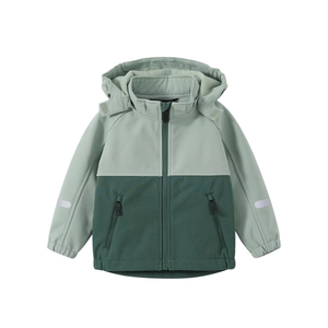 Softshell Jacket Windproof Waterproof Hooded Fleece Outwear for Baby Kids Coats Children's Clothing for Girl