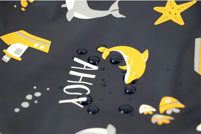 Children Cute Raincoat Kids Stylish Rain Poncho Custom Print Waterproof Rain Jacket Coat for Girls Boys