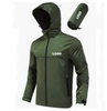 Classic Men's Waterproof Lightweight Breathable Packable and Foldable Rain Jacket for Fishing Hunting Hiking Camping