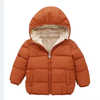 Spring Mountain Kids Plain Color Jacket Children's Cotton Coat Thick Keep Warm Winter Children Cotton Padded Jacket