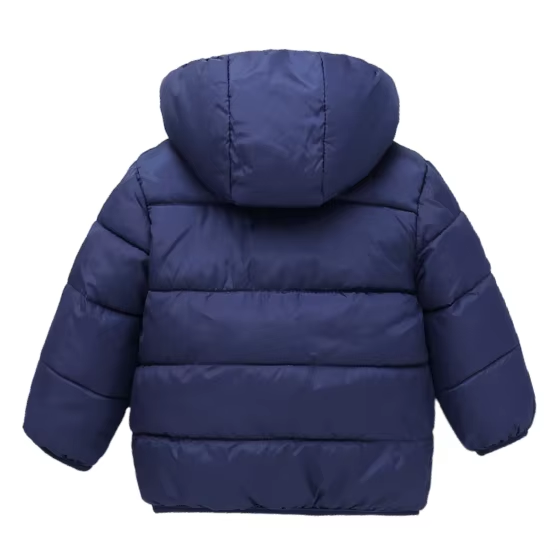 Spring Mountain Kids Plain Color Jacket Children's Cotton Coat Thick Keep Warm Winter Children Cotton Padded Jacket